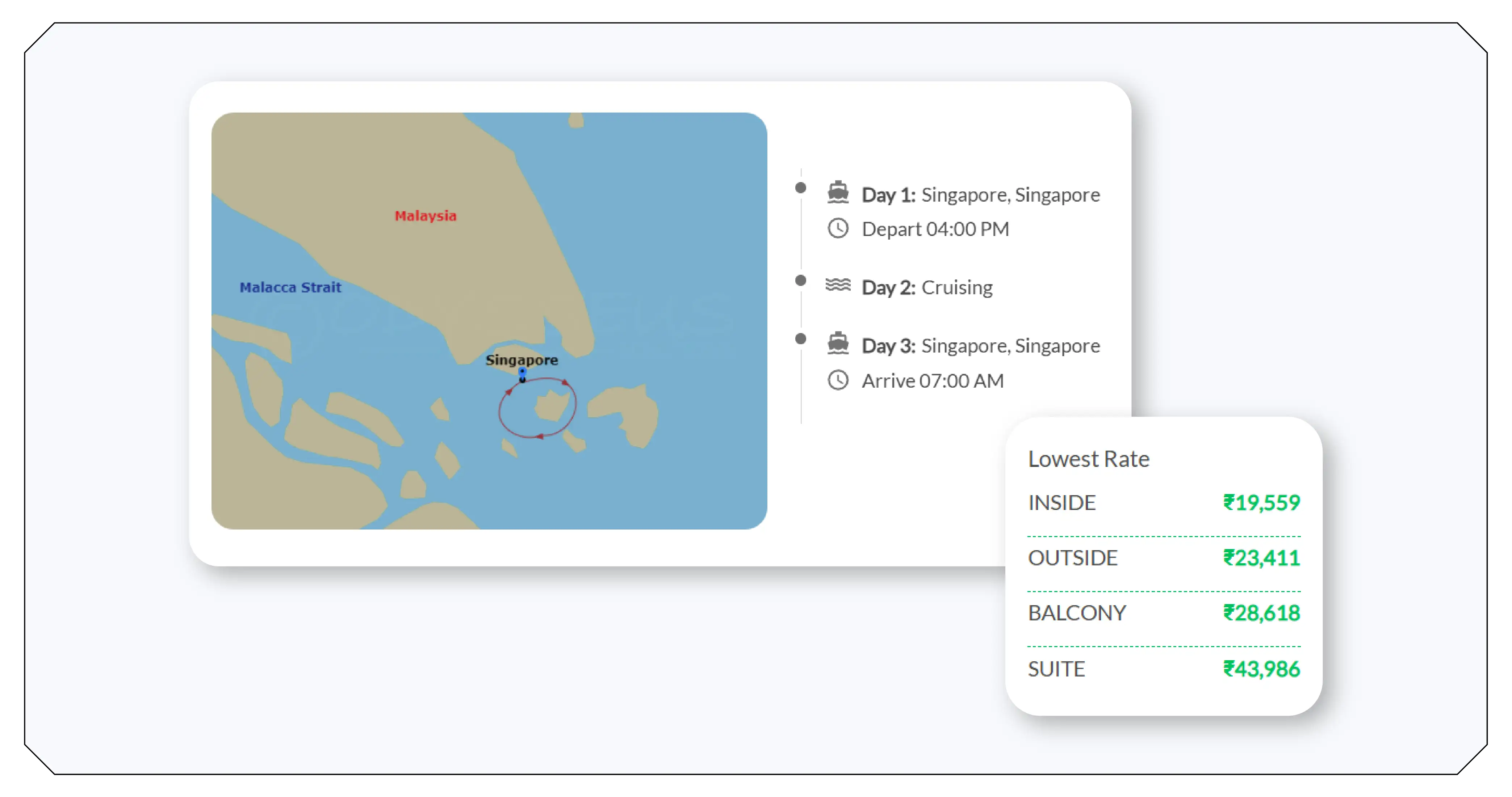 Real-Time Cruise Booking Data from Travel app